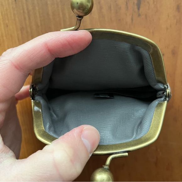 Fossil Kisslock Multicolor Patchwork Coin Purse - Picture 3 of 6